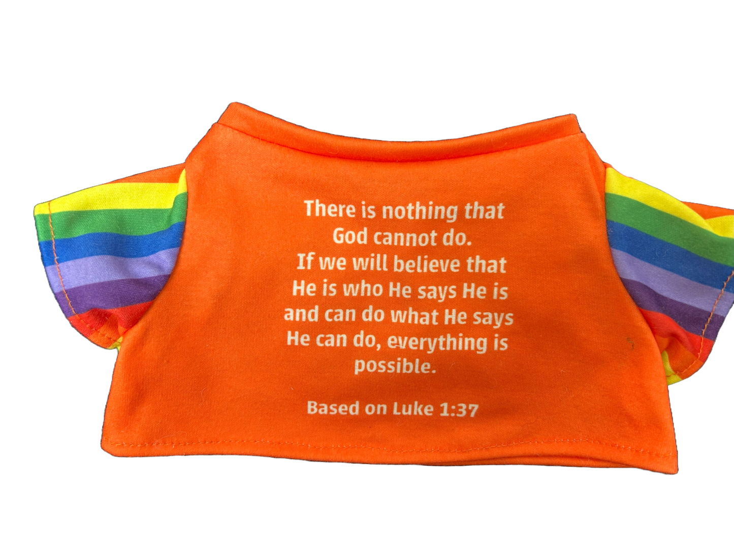 Promise Bears - Orange - Believe Bear T-Shirt